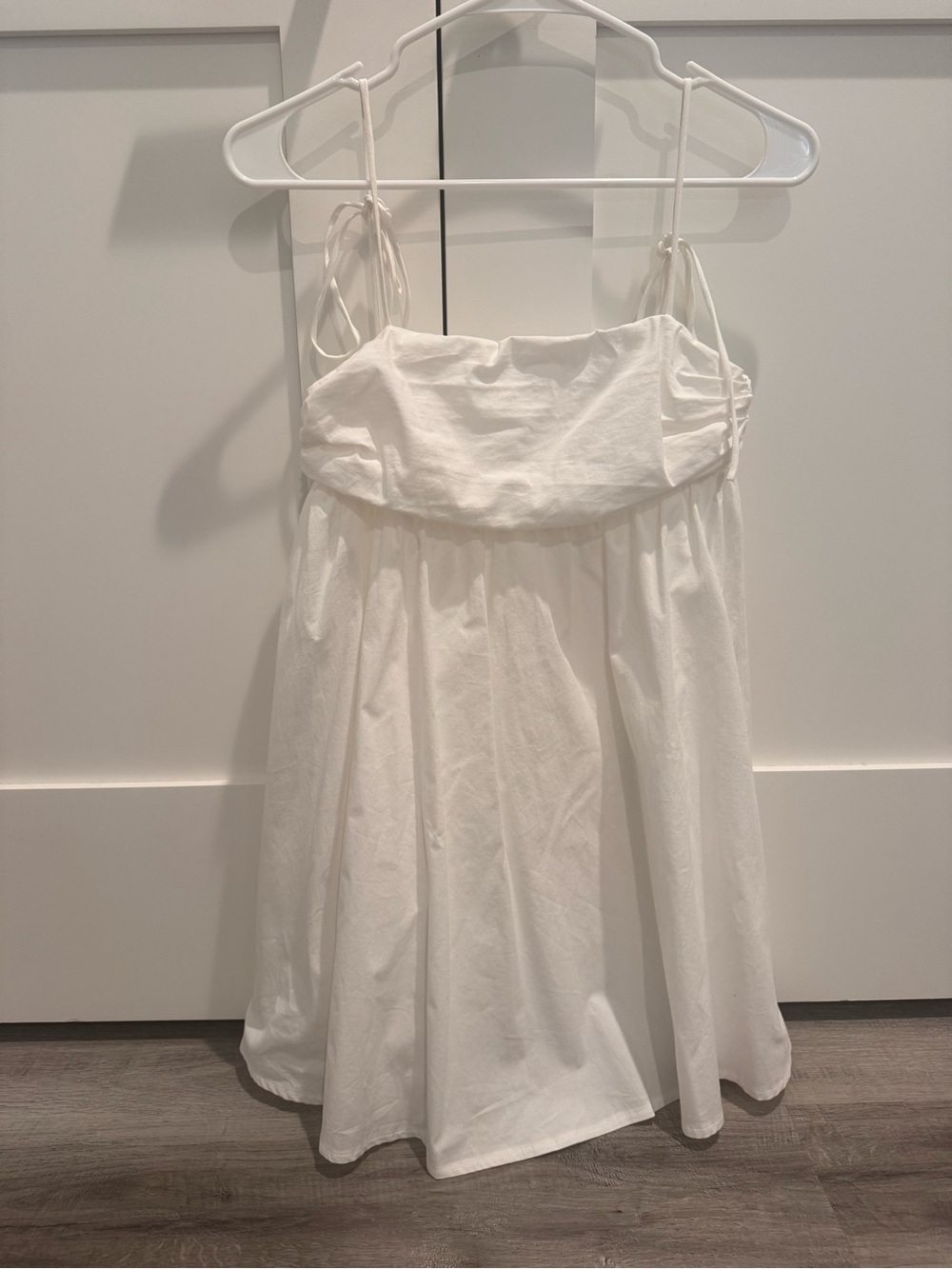 Hello Molly white mini dress
